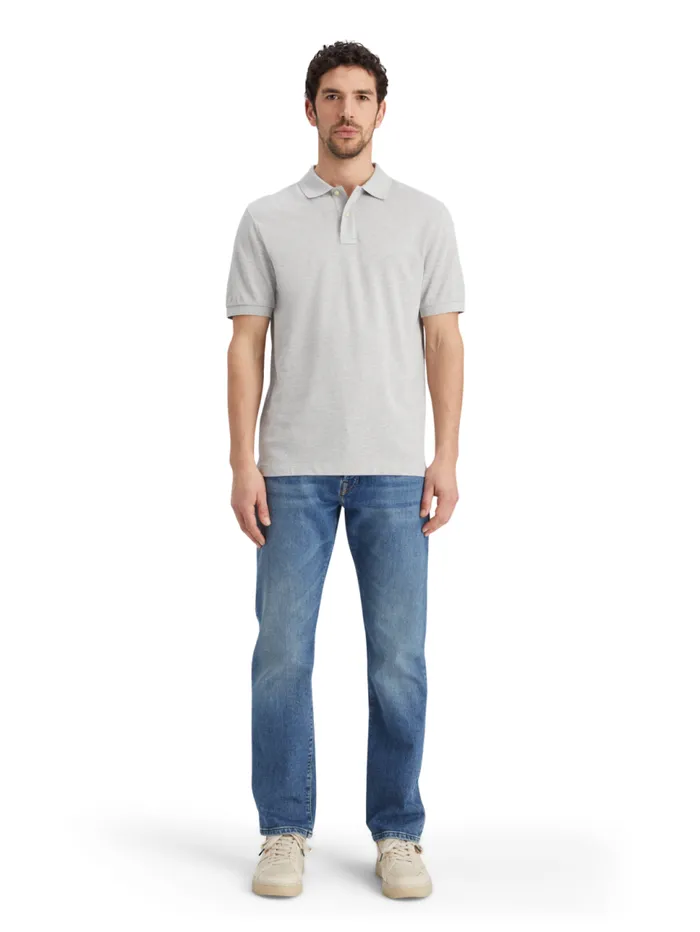 Essential Logo Pique Polo Black Men Scotch and Soda Essentials