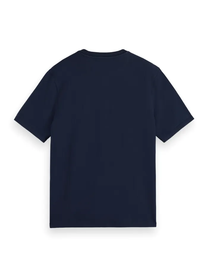 Essential Regular Fit Logo Tshirt White Men Scotch and Soda Essentials
