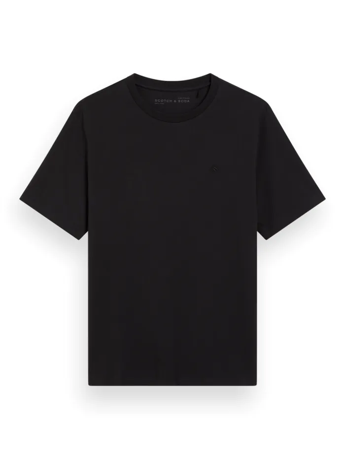 Essential Regular Fit Logo Tshirt White Men Scotch and Soda Essentials