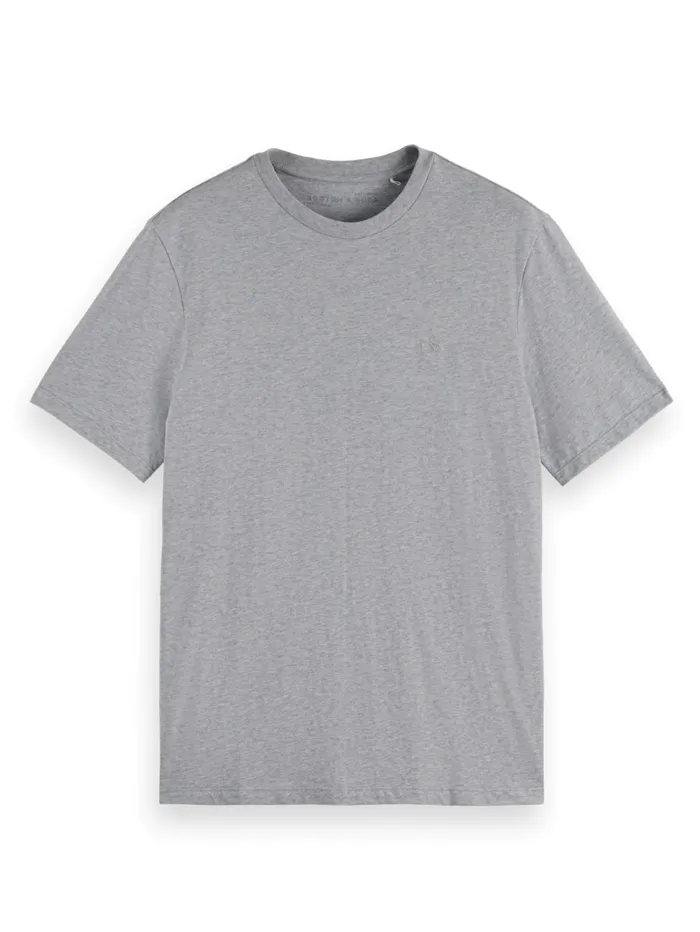 Essential Regular Fit Logo Tshirt White Men Scotch and Soda Essentials