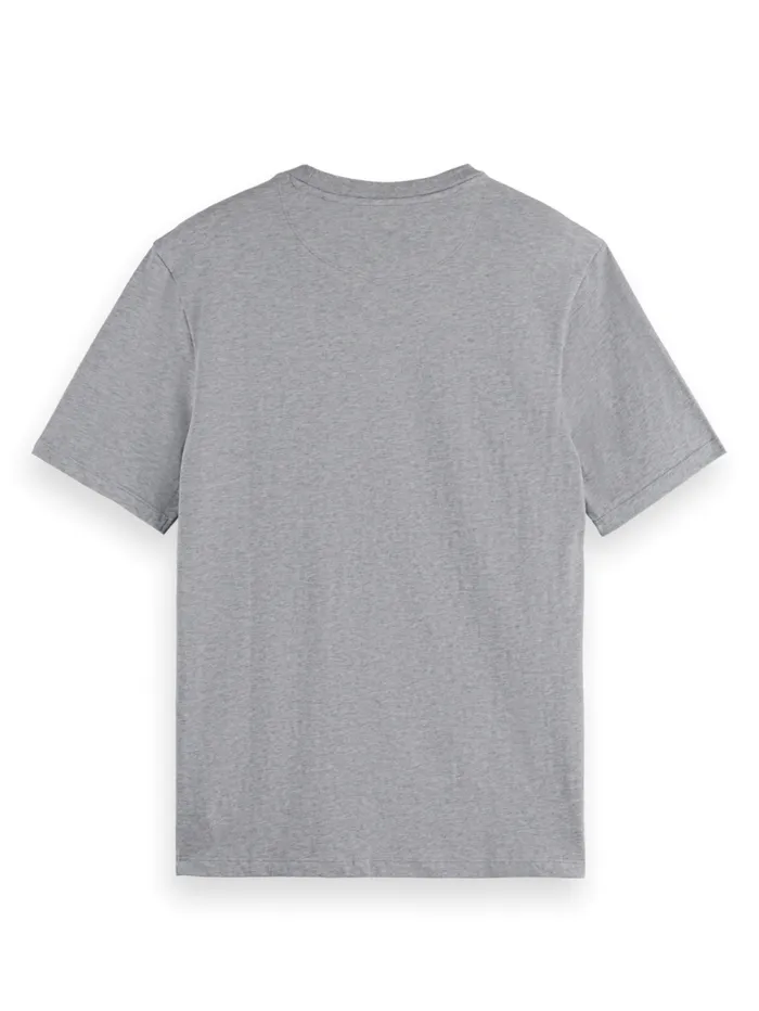 Essential Regular Fit Logo Tshirt White Men Scotch and Soda Essentials