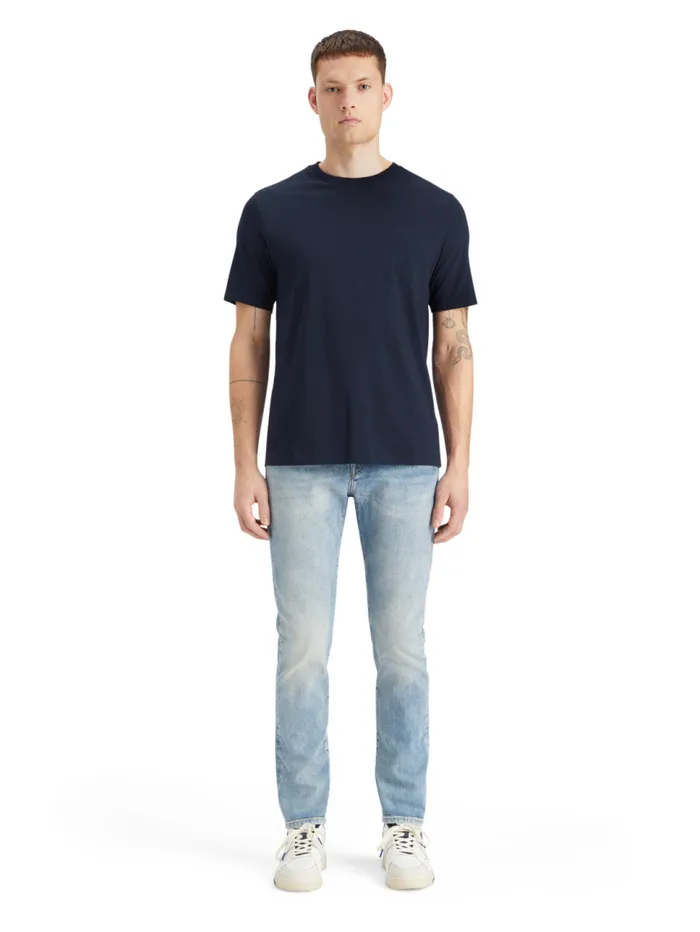 Essential Regular Fit Logo Tshirt White Men Scotch and Soda Essentials