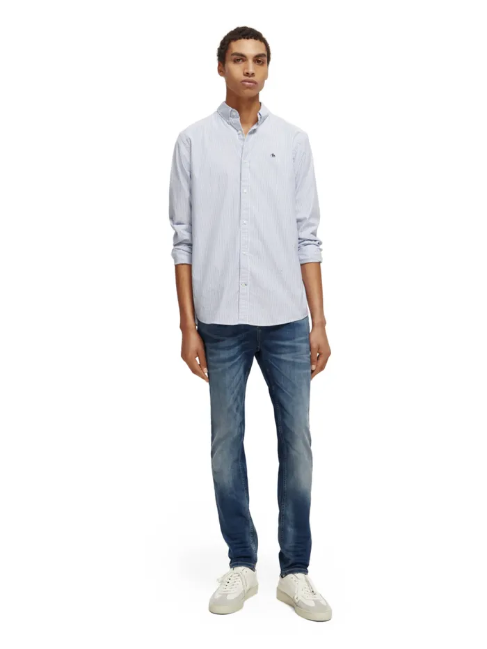 Essential Skim Skinny Jeans 8211 Cloud Of Smoke Cloud Of Smoke Men Scotch and Soda Jeans Essential Skim Skinny Jeans 8211 Cloud Of Smoke Cloud Of Smoke Men Scotch and Soda Jeans