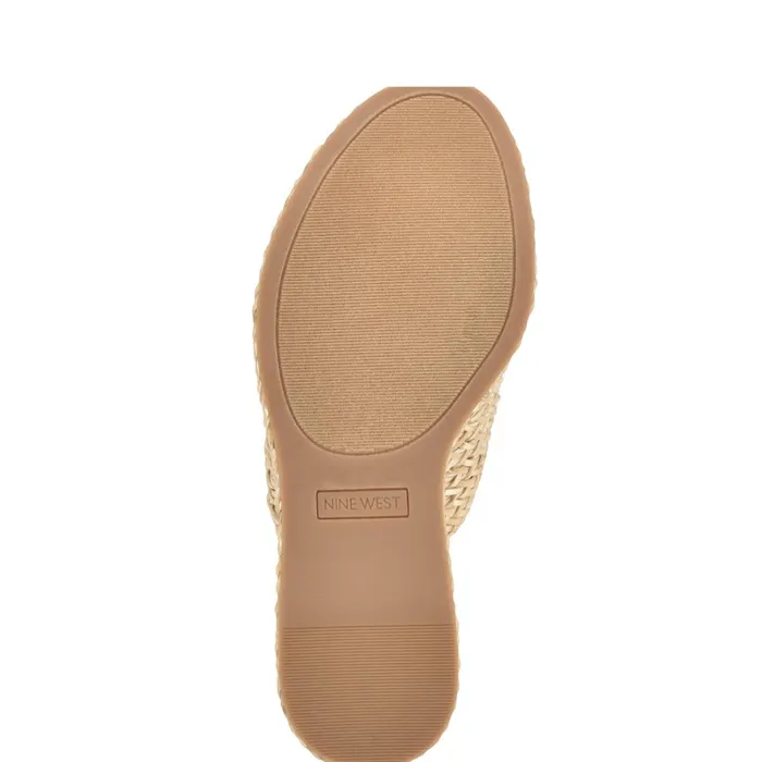 Everie Espadrille Wedge Sandals Natural Platino Women Nine West Sandals Everie Espadrille Wedge Sandals Natural Platino Women Nine West Sandals