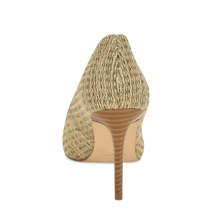 Ezra Pointy Toe Pumps Naturalgold Raffia Women Nine West Pumps Ezra Pointy Toe Pumps Naturalgold Raffia Women Nine West Pumps