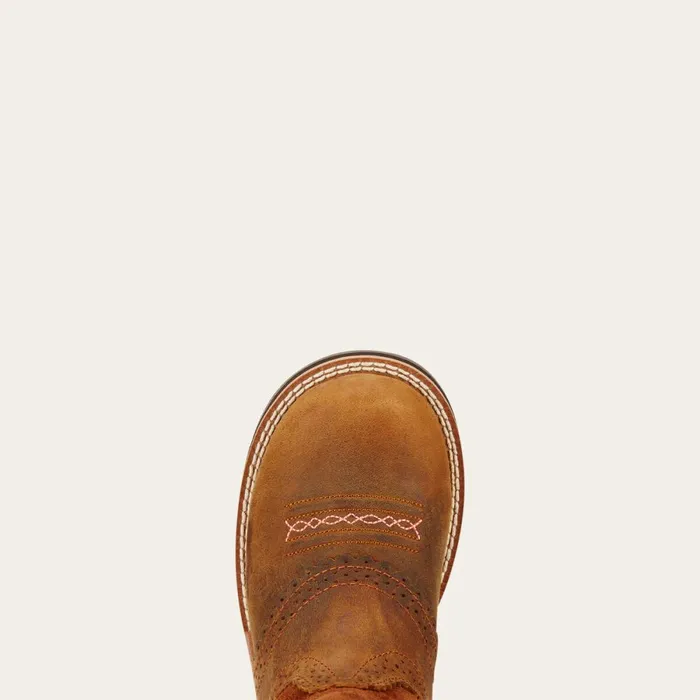Fatbaby Cowgirl Western Boot Powder Brown Kids Ariat Big Kids039 Footwear Fatbaby Cowgirl Western Boot Powder Brown Kids Ariat Big Kids039 Footwear