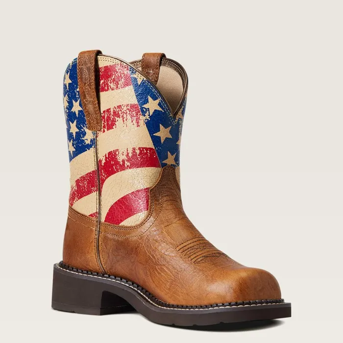 Fatbaby Heritage Patriot Western Boot Crackled Tumeric Women Ariat Western Boots Fatbaby Heritage Patriot Western Boot Crackled Tumeric Women Ariat Western Boots
