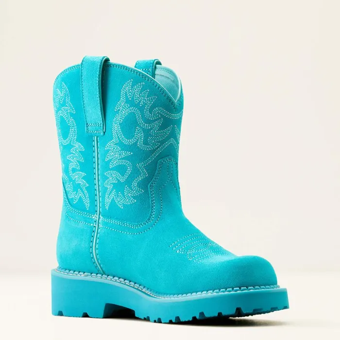 Fatbaby Western Boot Brightest Turquoise Women Ariat Western Boots Fatbaby Western Boot Brightest Turquoise Women Ariat Western Boots