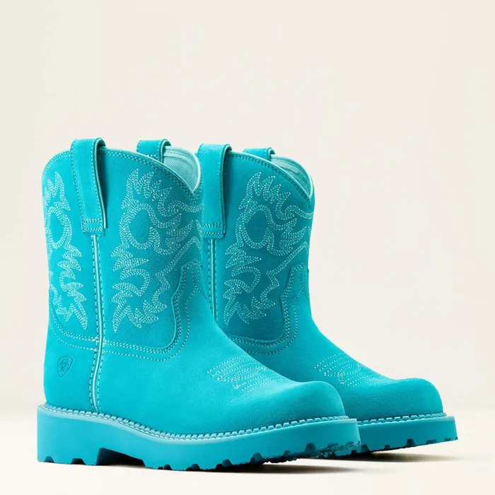 Fatbaby Western Boot Brightest Turquoise Women Ariat Western Boots Fatbaby Western Boot Brightest Turquoise Women Ariat Western Boots