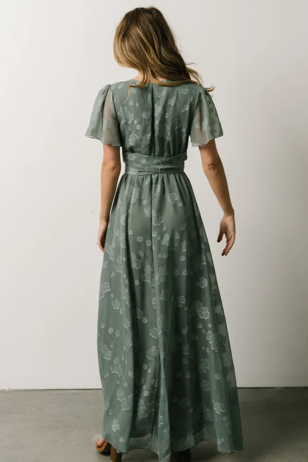 Faye Maxi Dress Eucalyptus Women Baltic Born Maxi Dresses