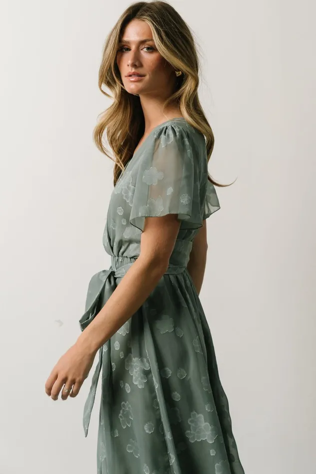 Faye Maxi Dress Eucalyptus Women Baltic Born Maxi Dresses