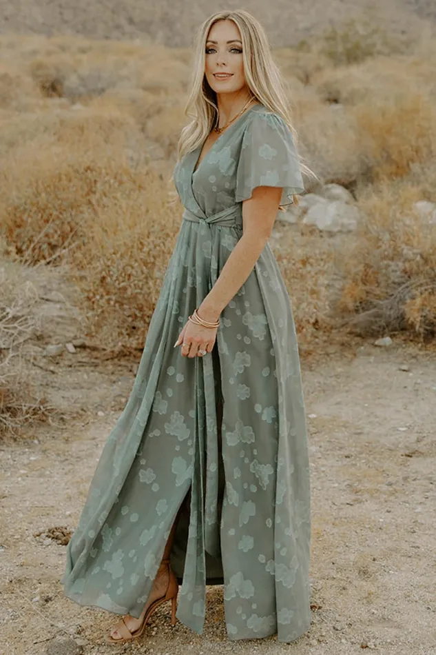 Faye Maxi Dress Eucalyptus Women Baltic Born Maxi Dresses