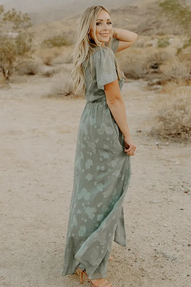 Faye Maxi Dress Eucalyptus Women Baltic Born Maxi Dresses