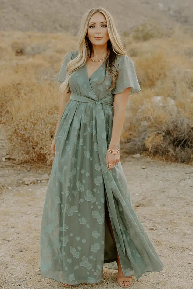 Faye Maxi Dress Eucalyptus Women Baltic Born Maxi Dresses