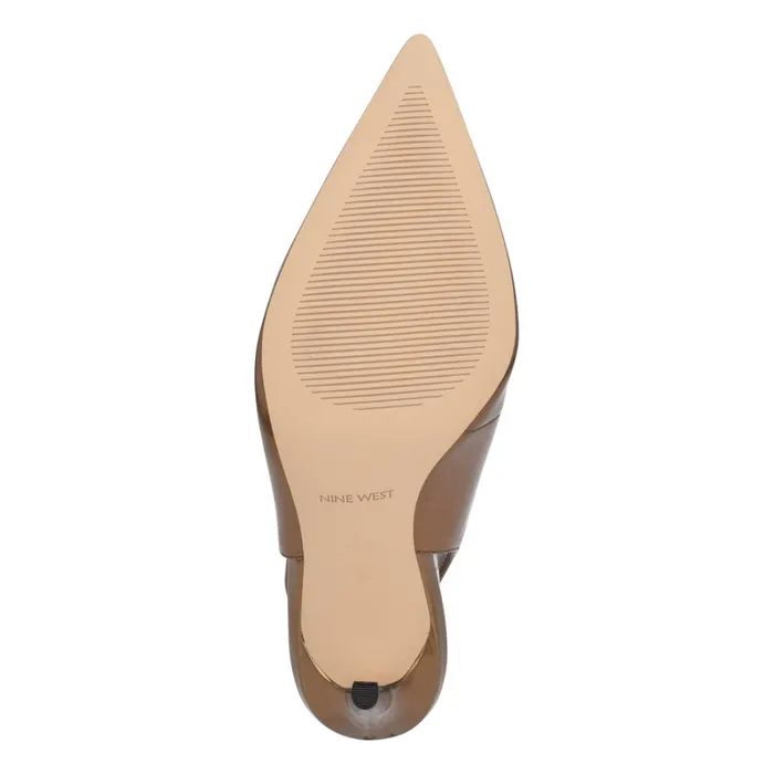 Feather Pointy Toe Slingback Pumps Bronze Women Nine West Slingbacks Feather Pointy Toe Slingback Pumps Bronze Women Nine West Slingbacks