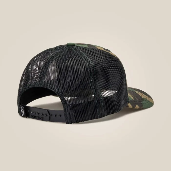 Flag Patch Cap Camo Men Ariat Hats and Caps