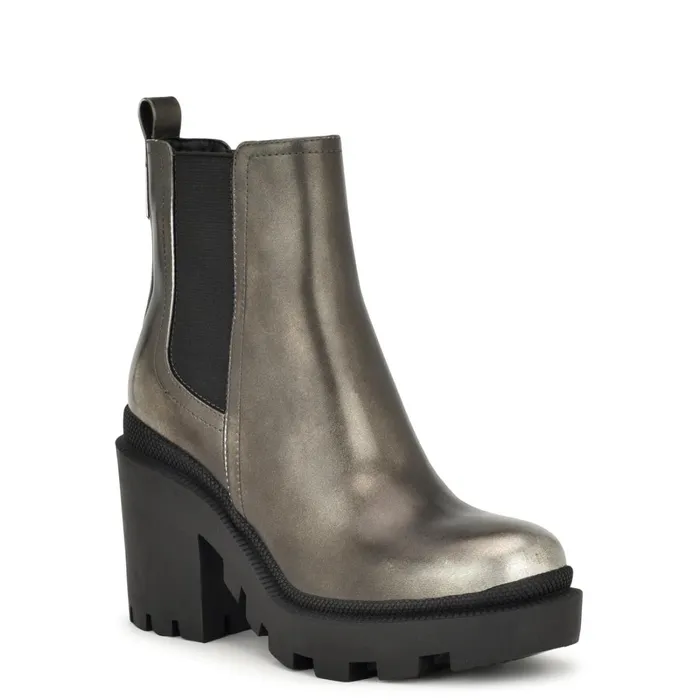 Forme Chelsea Lug Sole Booties Grey Women Nine West Boots and Booties Forme Chelsea Lug Sole Booties Grey Women Nine West Boots and Booties