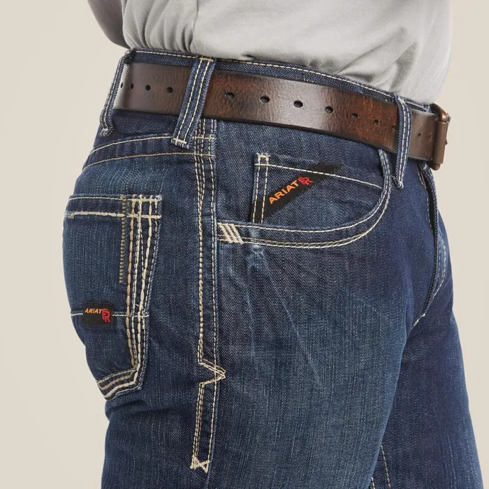 FR M4 Relaxed Boundary Boot Cut Jean Shale Men Ariat Workwear FR M4 Relaxed Boundary Boot Cut Jean Shale Men Ariat Workwear