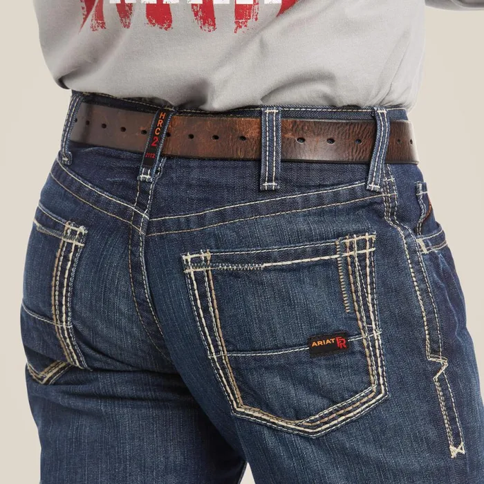 FR M4 Relaxed Boundary Boot Cut Jean Shale Men Ariat Workwear FR M4 Relaxed Boundary Boot Cut Jean Shale Men Ariat Workwear
