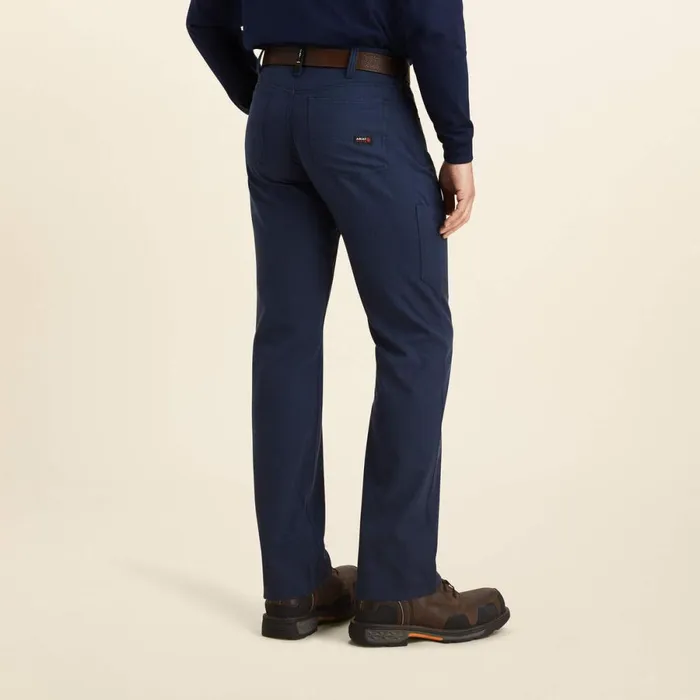 FR M4 Relaxed Crossfire Straight Pant Navy Men Ariat Workwear
