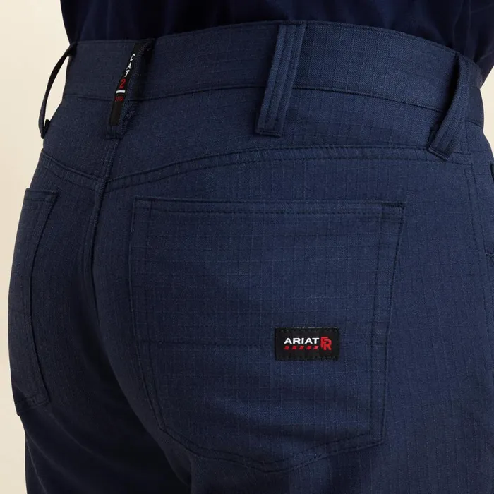 FR M4 Relaxed Crossfire Straight Pant Navy Men Ariat Workwear