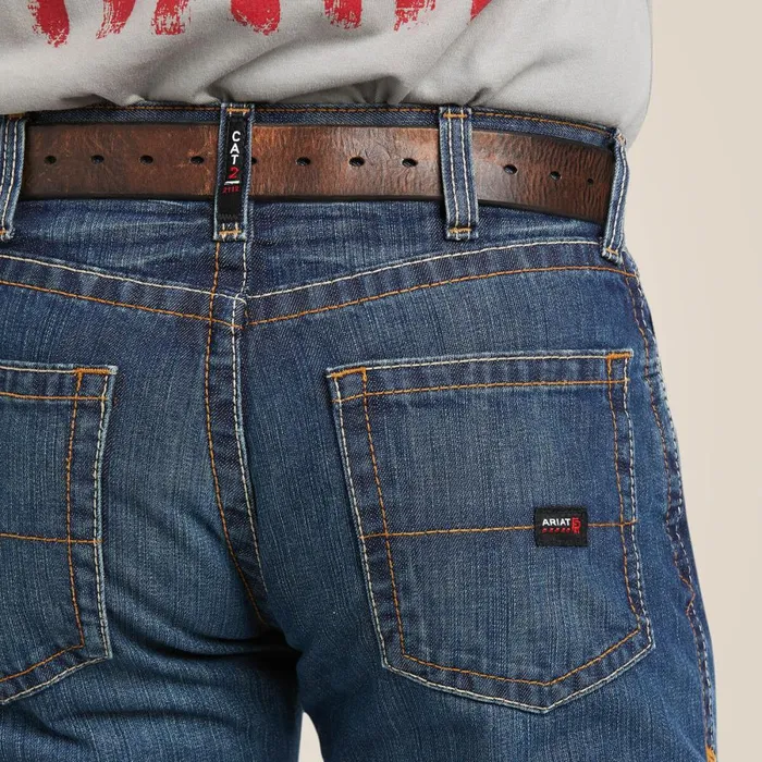 FR M5 Straight Basic Stackable Straight Leg Jean Clay Men Ariat Workwear FR M5 Straight Basic Stackable Straight Leg Jean Clay Men Ariat Workwear