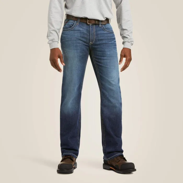 FR M5 Straight DuraStretch Truckee Stackable Straight Leg Jean Ryley Men Ariat Workwear