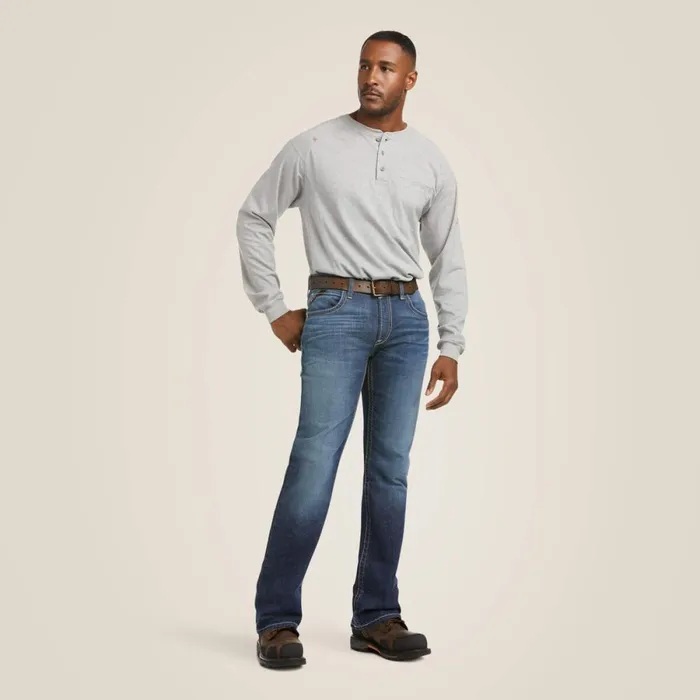 FR M5 Straight DuraStretch Truckee Stackable Straight Leg Jean Ryley Men Ariat Workwear FR M5 Straight DuraStretch Truckee Stackable Straight Leg Jean Ryley Men Ariat Workwear