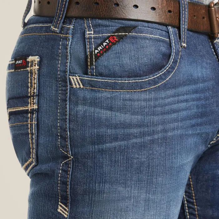 FR M5 Straight DuraStretch Truckee Stackable Straight Leg Jean Ryley Men Ariat Workwear FR M5 Straight DuraStretch Truckee Stackable Straight Leg Jean Ryley Men Ariat Workwear