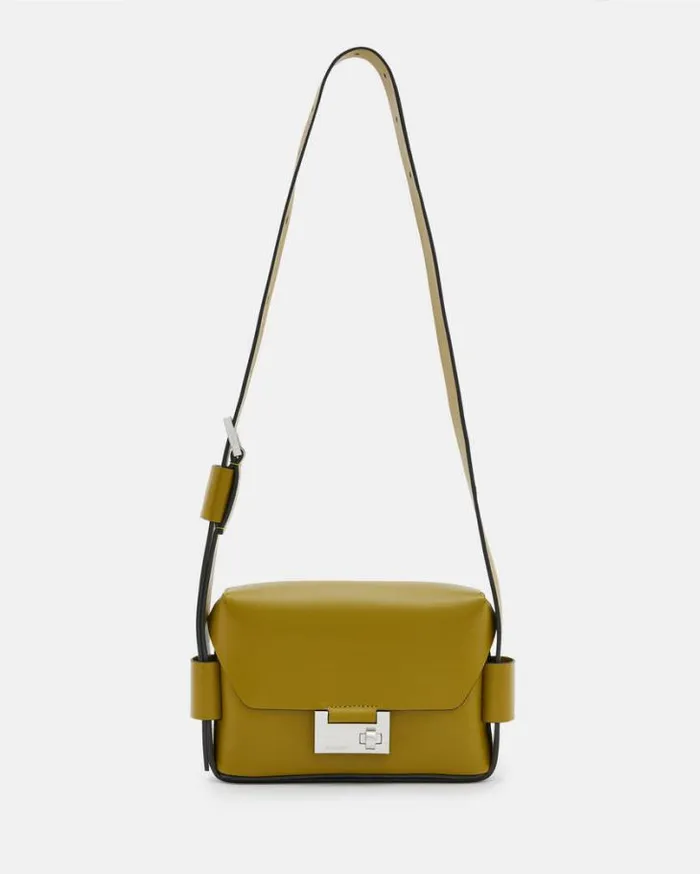 Frankie 3In1 Leather Bag Sap Green Women AllSaints Handbags and Wallets