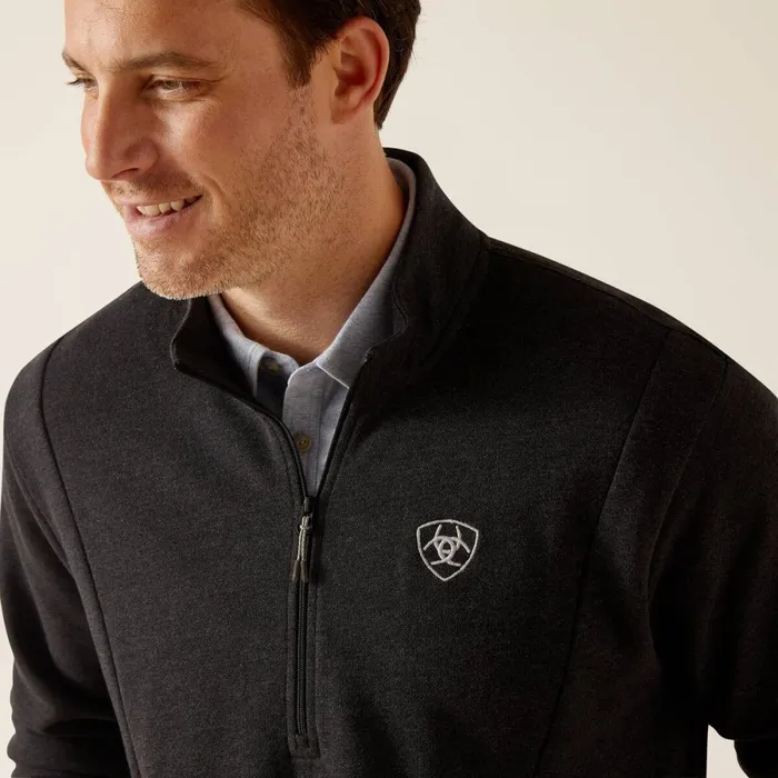 Friday Cotton 12 Zip Sweatshirt Heather Charcoal Men Ariat Sweatshirts and Hoodies Friday Cotton 12 Zip Sweatshirt Heather Charcoal Men Ariat Sweatshirts and Hoodies