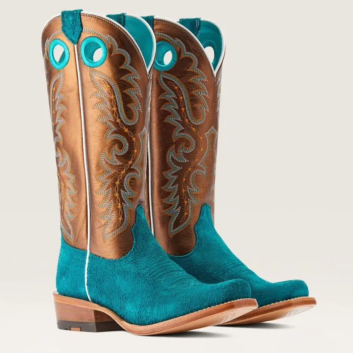 Frontier Boon Western Boot Ancient Turq Roughout Women Ariat Western Boots Frontier Boon Western Boot Ancient Turq Roughout Women Ariat Western Boots