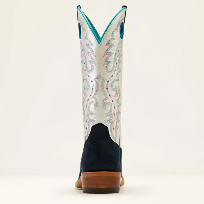 Frontier Boon Western Boot Polo Blue Roughout Women Ariat Western Boots Frontier Boon Western Boot Polo Blue Roughout Women Ariat Western Boots