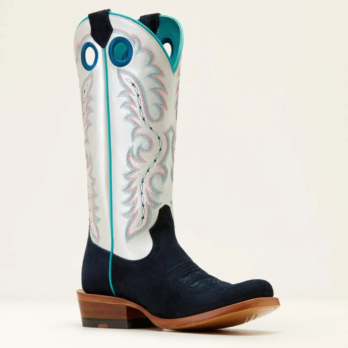 Frontier Boon Western Boot Polo Blue Roughout Women Ariat Western Boots Frontier Boon Western Boot Polo Blue Roughout Women Ariat Western Boots