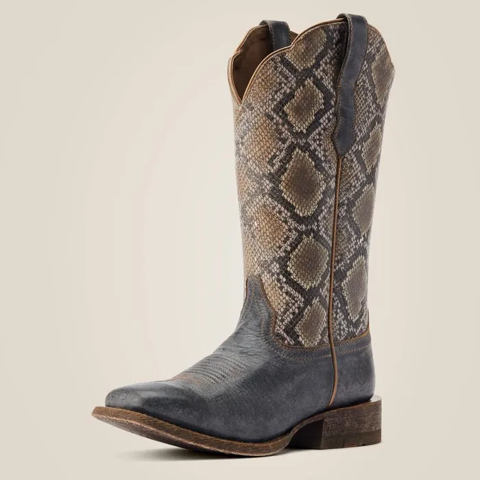 Frontier Farrah Western Boot Beduino Black Women Ariat Western Boots