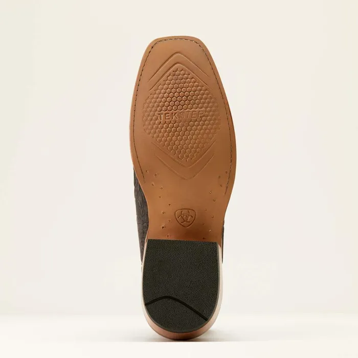 Futurity Finalist Cowboy Boot Brushed Chocolate Caiman Belly Washed Gold Men Ariat Western Boots Futurity Finalist Cowboy Boot Brushed Chocolate Caiman Belly Washed Gold Men Ariat Western Boots