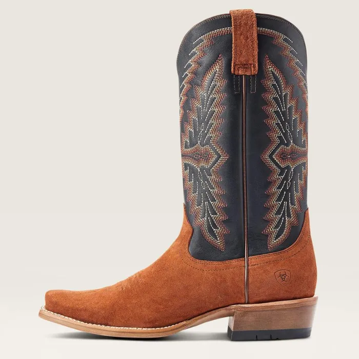 Futurity Showman Western Boot Dark Copper Roughout Men Ariat Western Boots Futurity Showman Western Boot Dark Copper Roughout Men Ariat Western Boots