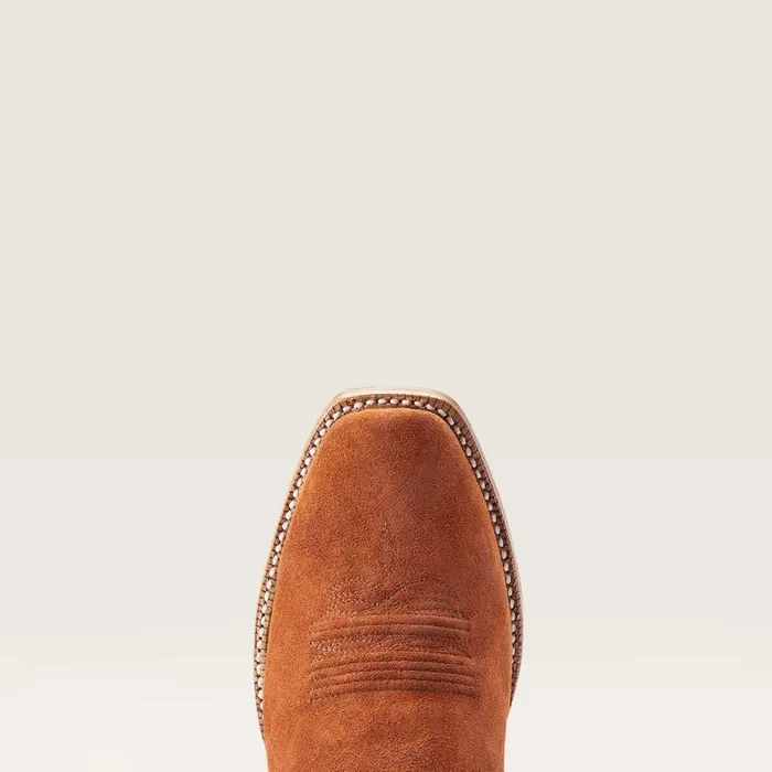 Futurity Showman Western Boot Dark Copper Roughout Men Ariat Western Boots Futurity Showman Western Boot Dark Copper Roughout Men Ariat Western Boots