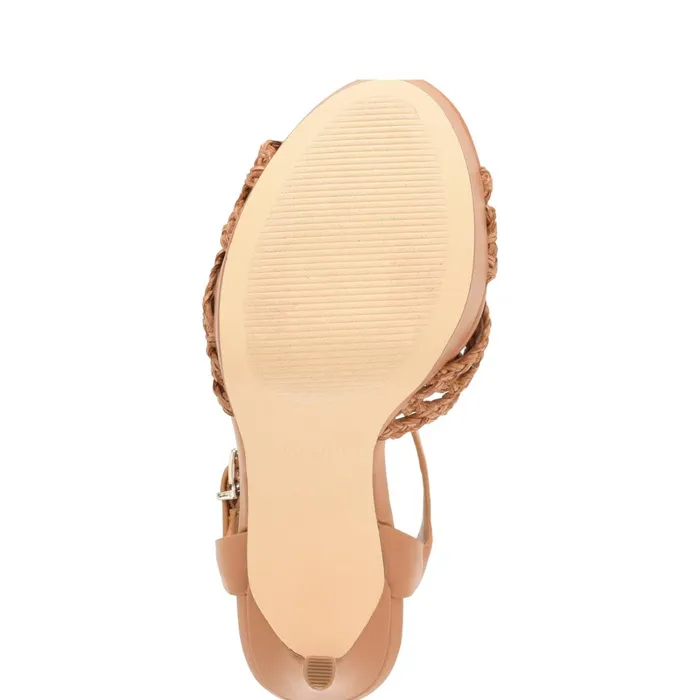 Grecia Platform Sandals Medium Natural Women Nine West High Heels Grecia Platform Sandals Medium Natural Women Nine West High Heels