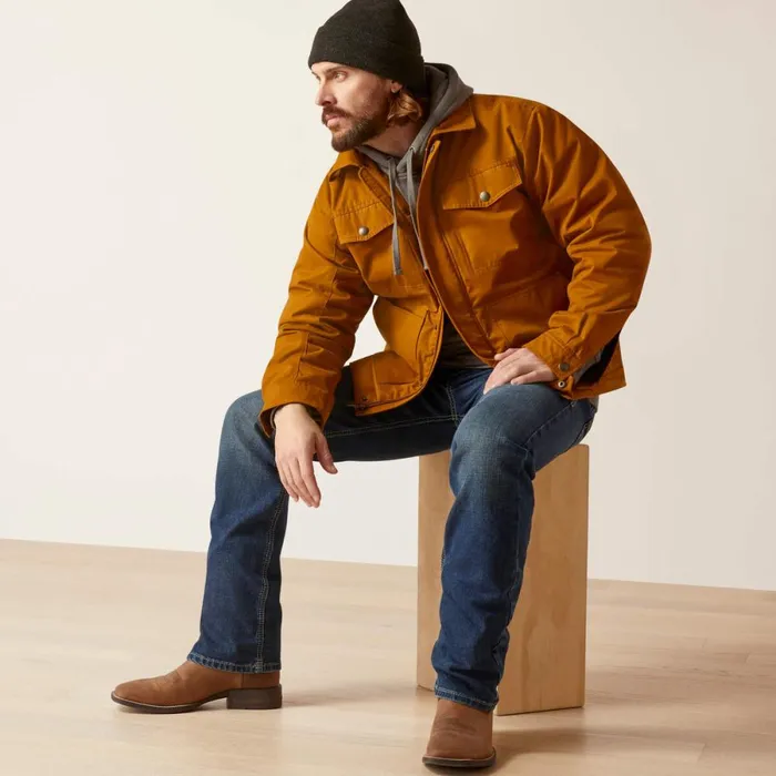 Grizzly 20 Canvas Conceal And Carry Jacket Chestnut Men Ariat Jackets and Vests Grizzly 20 Canvas Conceal And Carry Jacket Chestnut Men Ariat Jackets and Vests