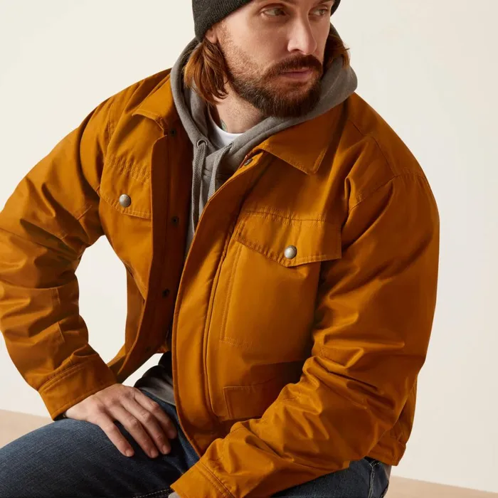 Grizzly 20 Canvas Conceal And Carry Jacket Chestnut Men Ariat Jackets and Vests Grizzly 20 Canvas Conceal And Carry Jacket Chestnut Men Ariat Jackets and Vests