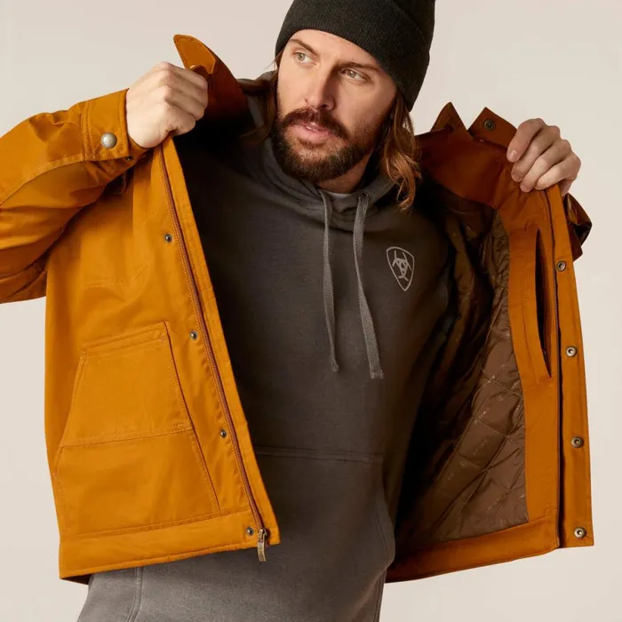 Grizzly 20 Canvas Conceal And Carry Jacket Chestnut Men Ariat Jackets and Vests Grizzly 20 Canvas Conceal And Carry Jacket Chestnut Men Ariat Jackets and Vests