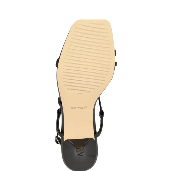 Haya Strappy Sandals Black Women Nine West Dress Haya Strappy Sandals Black Women Nine West Dress