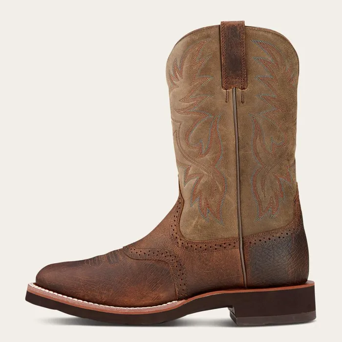 Heritage Crepe Western Boot Earth Men Ariat Western Boots Heritage Crepe Western Boot Earth Men Ariat Western Boots