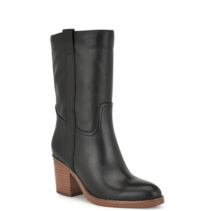 Hess Dress Boots Black Women Nine West Boots and Booties Hess Dress Boots Black Women Nine West Boots and Booties