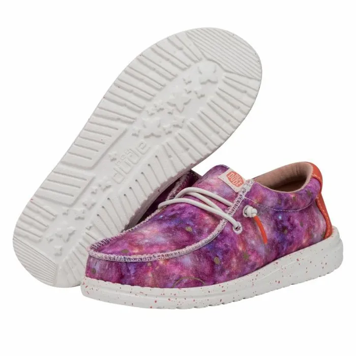 Hey Dude Big Kids Wally Youth Galaxy Pink Multi 8211 Kids Hey Dude Big Kids Wally Youth Galaxy Pink Multi 8211 Kids