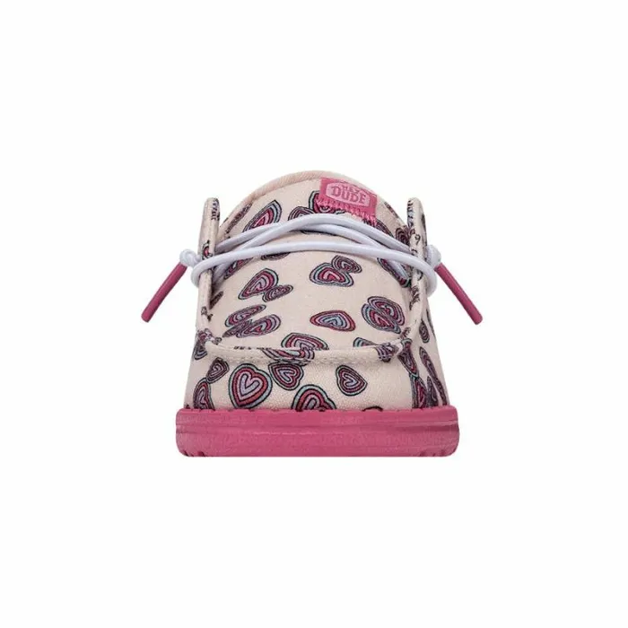 Hey Dude Big Kids Wendy Youth Hearts Pink 8211 Kids