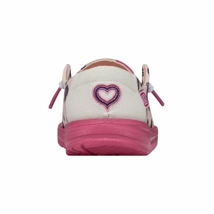 Hey Dude Big Kids Wendy Youth Hearts Pink 8211 Kids