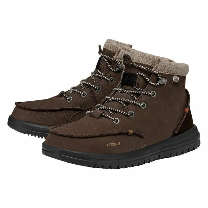 Hey Dude Boots Bradley Boot Leather Brown 8211 Men Hey Dude Boots Bradley Boot Leather Brown 8211 Men