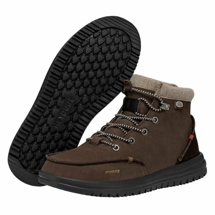 Hey Dude Boots Bradley Boot Leather Brown 8211 Men Hey Dude Boots Bradley Boot Leather Brown 8211 Men